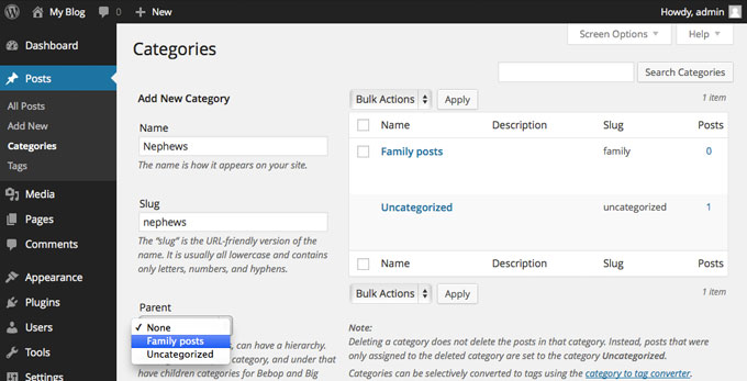 Cómo crear y asignar categorías en WordPress Cómo crear y asignar categorías en WordPress