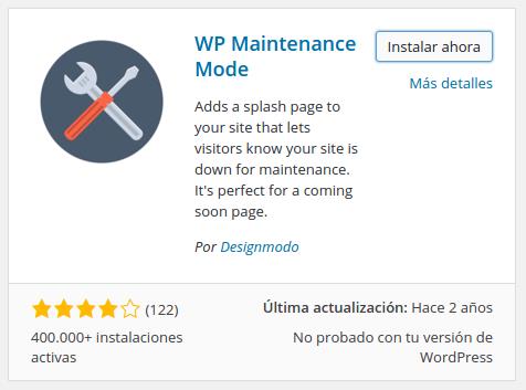 Cómo colocar tu web de WordPress en modo Mantenimiento Cómo colocar tu web de WordPress en modo Mantenimiento