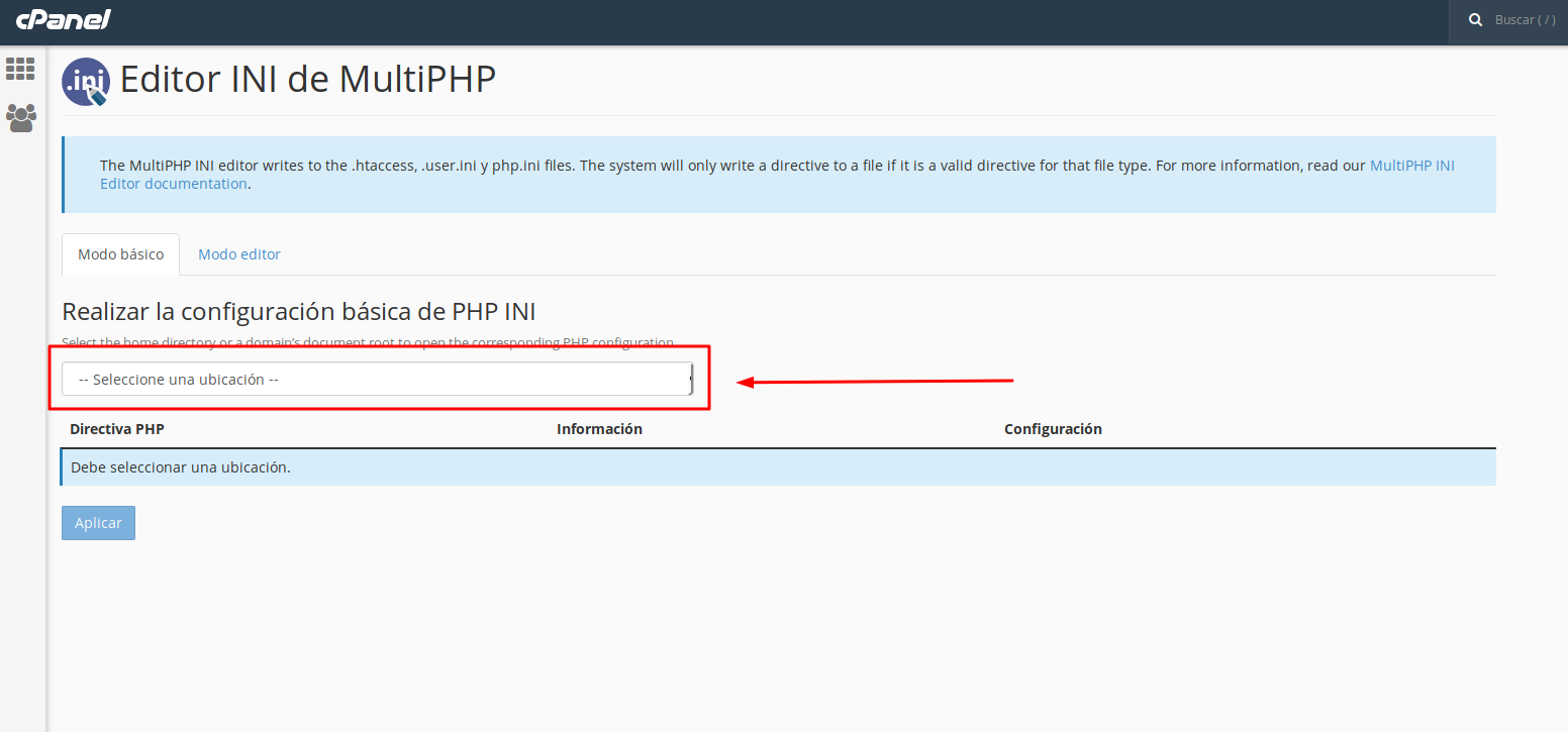 Cambios recomendados en PHP.INI para WordPress y PrestaShop