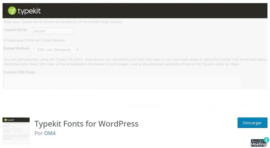 Plugins para modificar la tipografía en WordPress