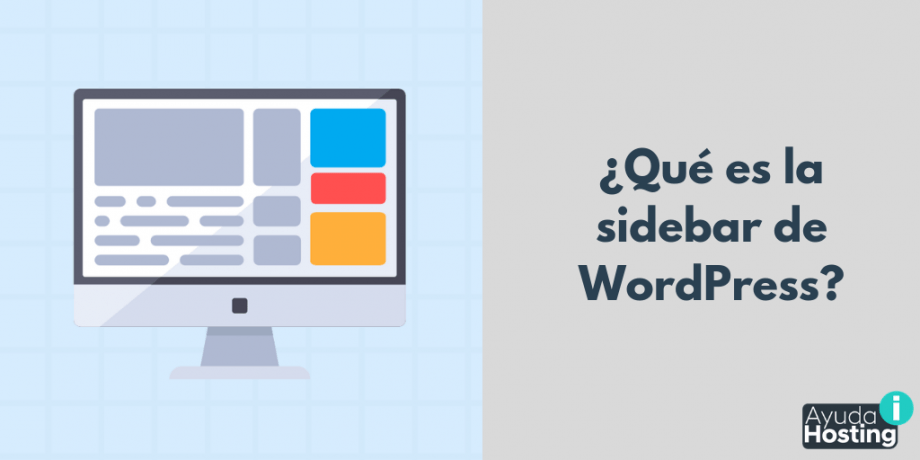¿Qué es la barra lateral o sidebar de WordPress?
