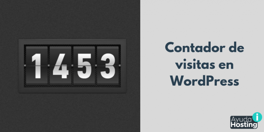 Cómo colocar un contador de visitas en WordPress