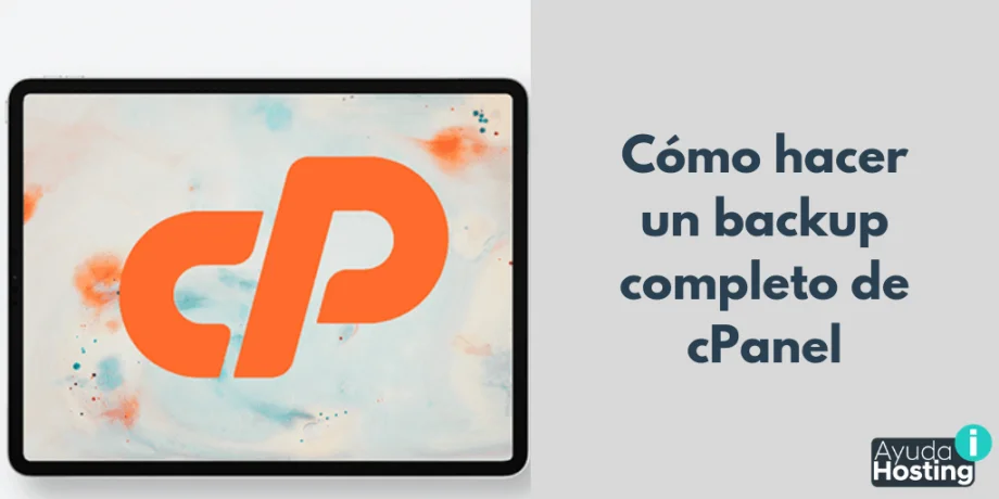Cómo hacer un backup completo de cPanel