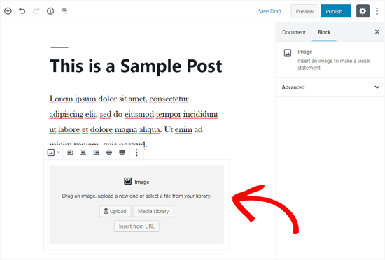 Cómo colocar subtítulos en las imágenes de WordPress