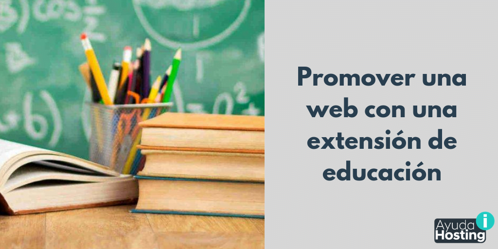 Cómo promover un sitio web con una extensión de educación