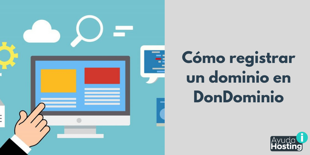 Cómo registrar un dominio en DonDominio