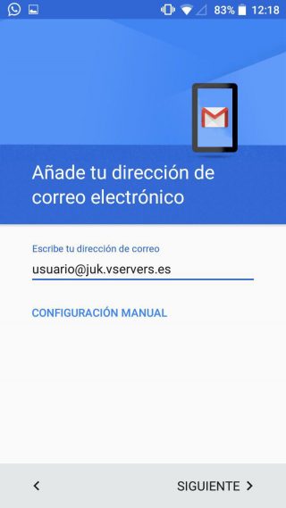 Cómo configurar cuenta de correo Axarnet en Android Cómo configurar cuenta de correo Axarnet en Android