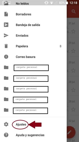 Cómo configurar cuenta de correo Axarnet en Android