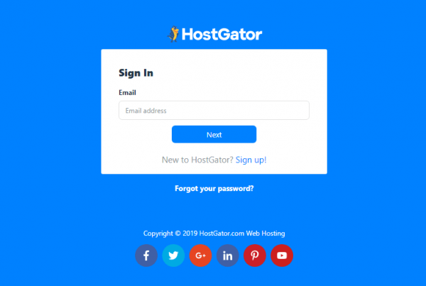Cómo iniciar sesión en HostGator