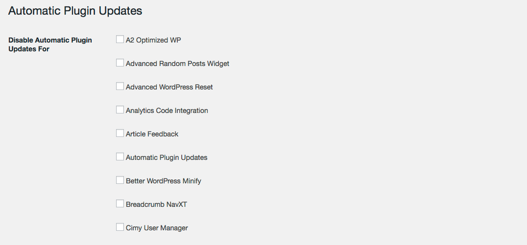 Cómo actualizar automáticamente los plugins de WordPress