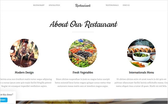 Los mejores temas de WordPress para restaurantes