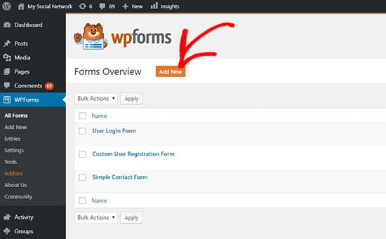 Cómo colocar un formulario de carga de Dropbox en WordPress