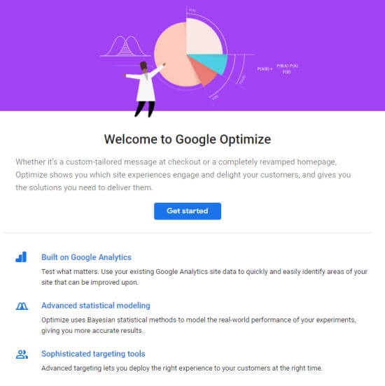 Guía para agregar Google Optimize a WordPress