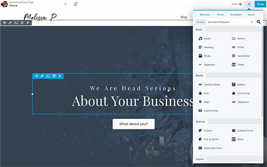 Construir una página de inicio personalizada de WordPress Construir una página de inicio personalizada de WordPress