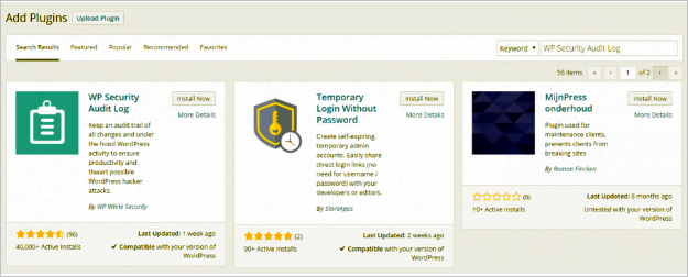 Cómo auditar los registros de seguridad de WordPress