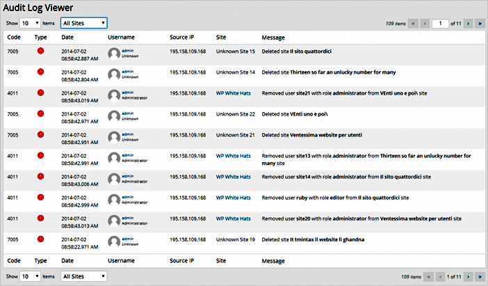 Cómo auditar los registros de seguridad de WordPress
