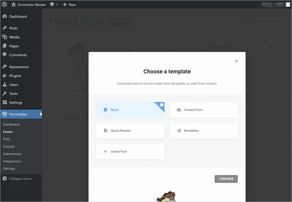 Forminator, un plugin de formulario gratuito casi premium de WordPress