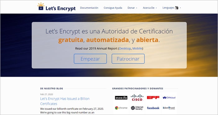 Es seguro el certificado SSL gratuito de Let's Encrypt