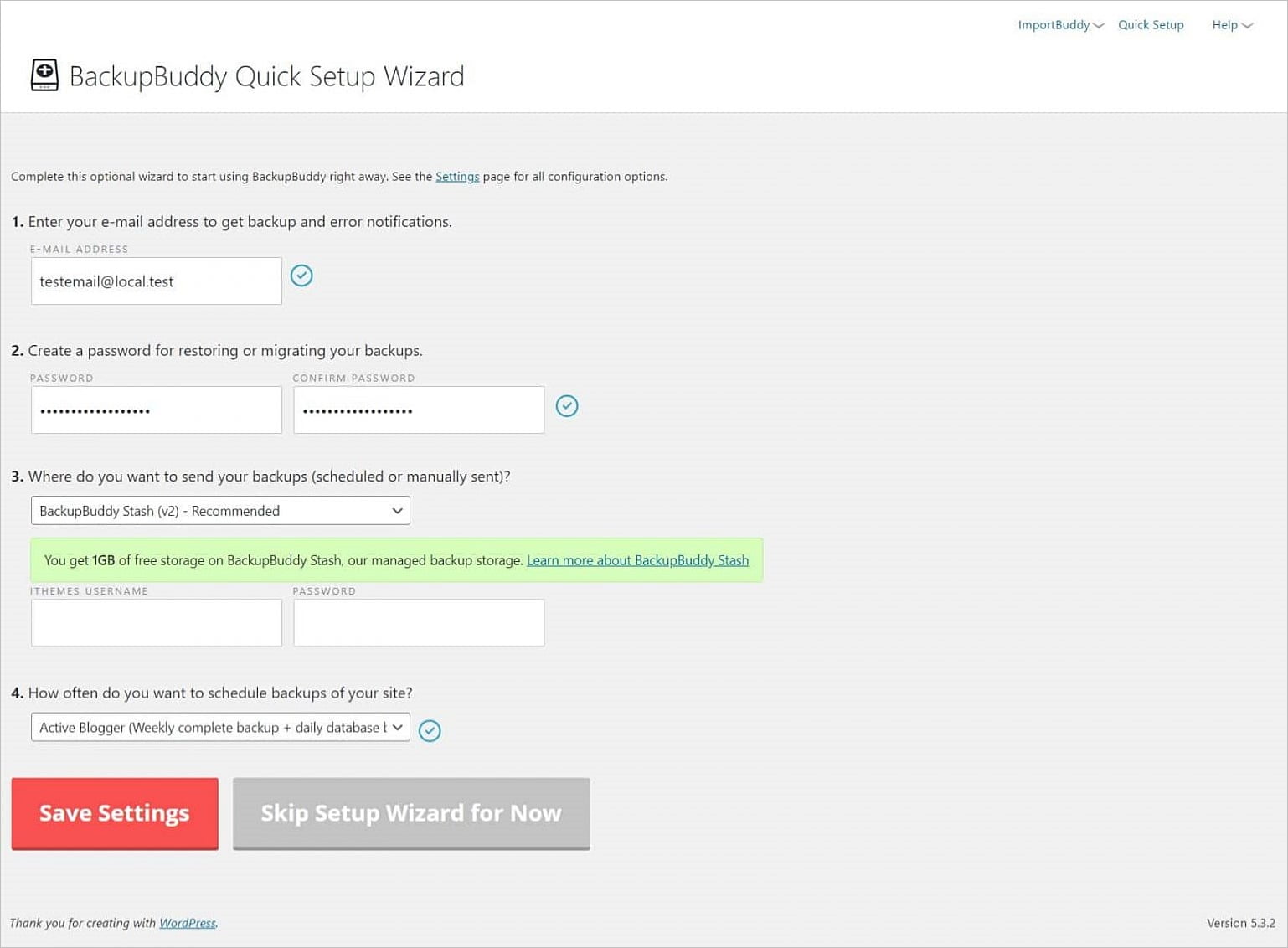 Cómo hacer una copia de seguridad con BackupBuddy en WordPress