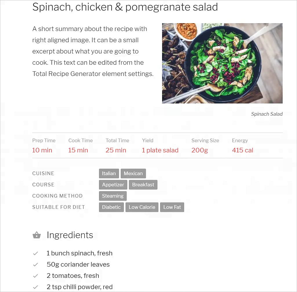 Los mejores plugins de recetas gratuitos y premium para blogs de alimentos de WordPress